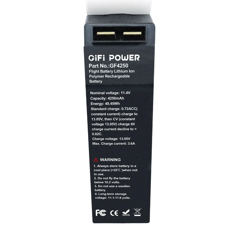 11.4V 4250mah Replacement Battery for Swellpro Spry, Spry+ Drone