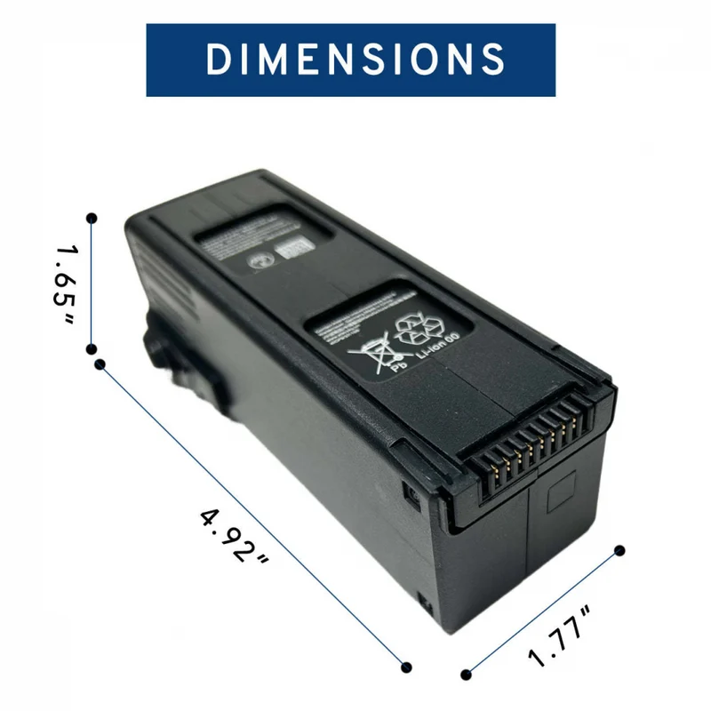Intelligent 15.4V 5000mAh High Capacity Drone Replacement Battery for DJI Mavic 3 Pro DJI Mavic 3 Cine
