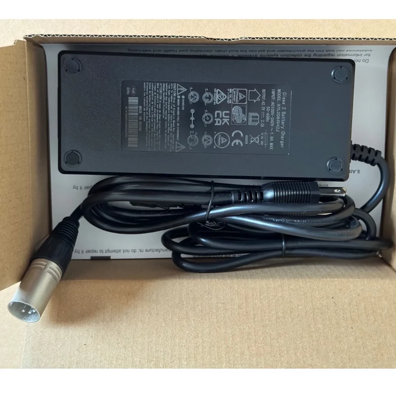 42V 2A 5 Pin Lithium Charger for Ave Citybug Raleigh EBCO Winora Bike TranzX PST