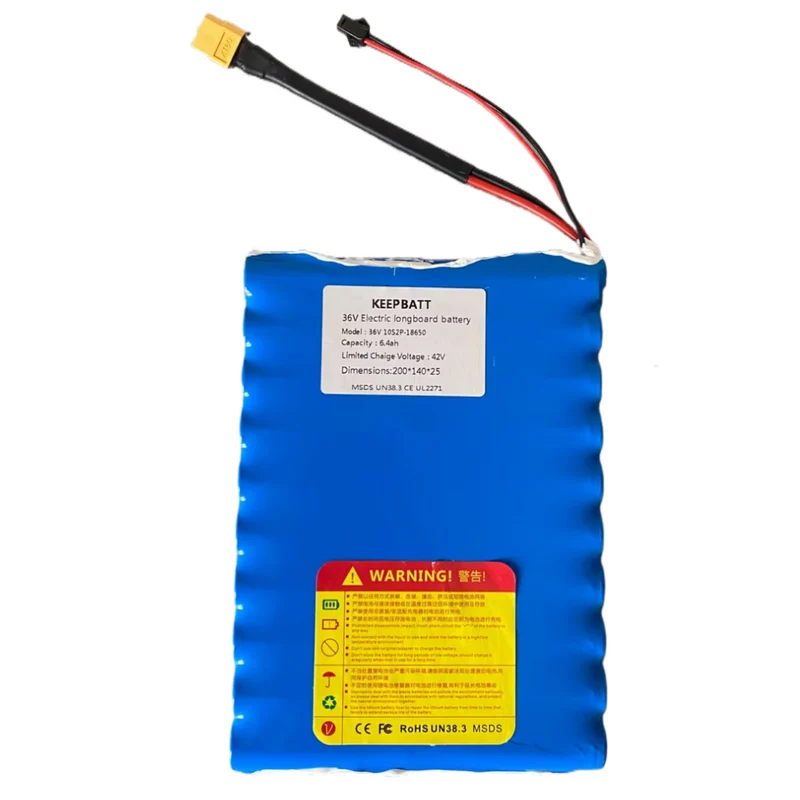 Durable 36V 6.4Ah Replacement Battery for MAXFIND Max 2 Pro/Max 4 Pro Electric Skateboard Longboard