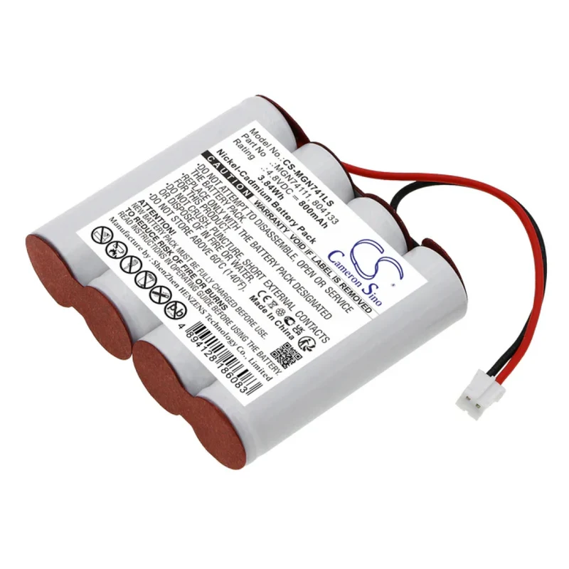 4.8V 800mAh Replacement Battery For LUMINOX Planet D Planet 60 D LUM17002 LUM17003 804133 Emergency Light