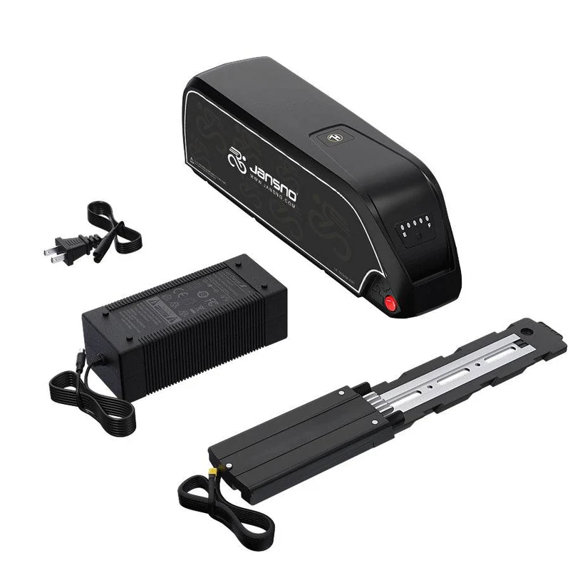 Jansno Battery 14Ah/ 17Ah/ 20Ah/ 23Ah/ 25Ah 48V Battery with Base and Charger Electric Bike Battery
