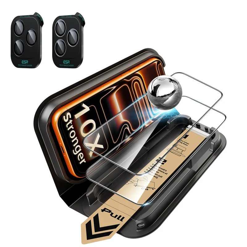 iPhone 18 Pro Bundle UltraFit Armorite® Pro Screen Protector and Camera Lens Protector - 2-Pack + 2 Sets