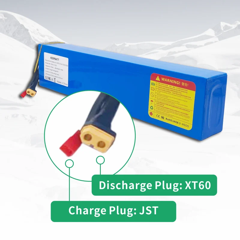 KEEPBATT 36V 15Ah 21700 Battery Pack Suitable for APOLLO Air 2023 2024 E scooter