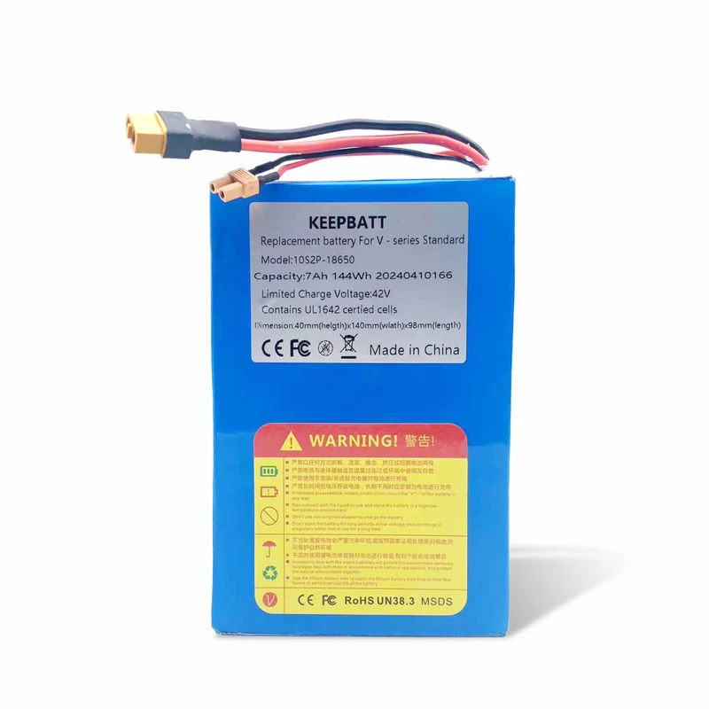 36V 7AH replacement e-scooter lithium battery e-skateboard for Meepo Shuffle S V4S V4