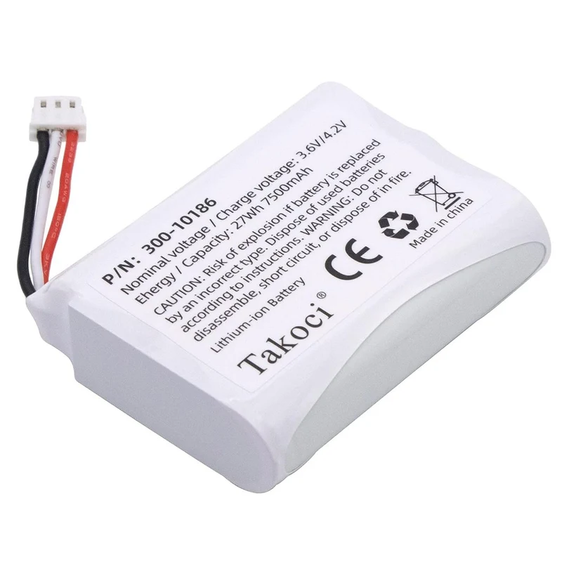 3.6V 7500mah Replacement Battery 300-10186 for ADT Command Smart Security Panel