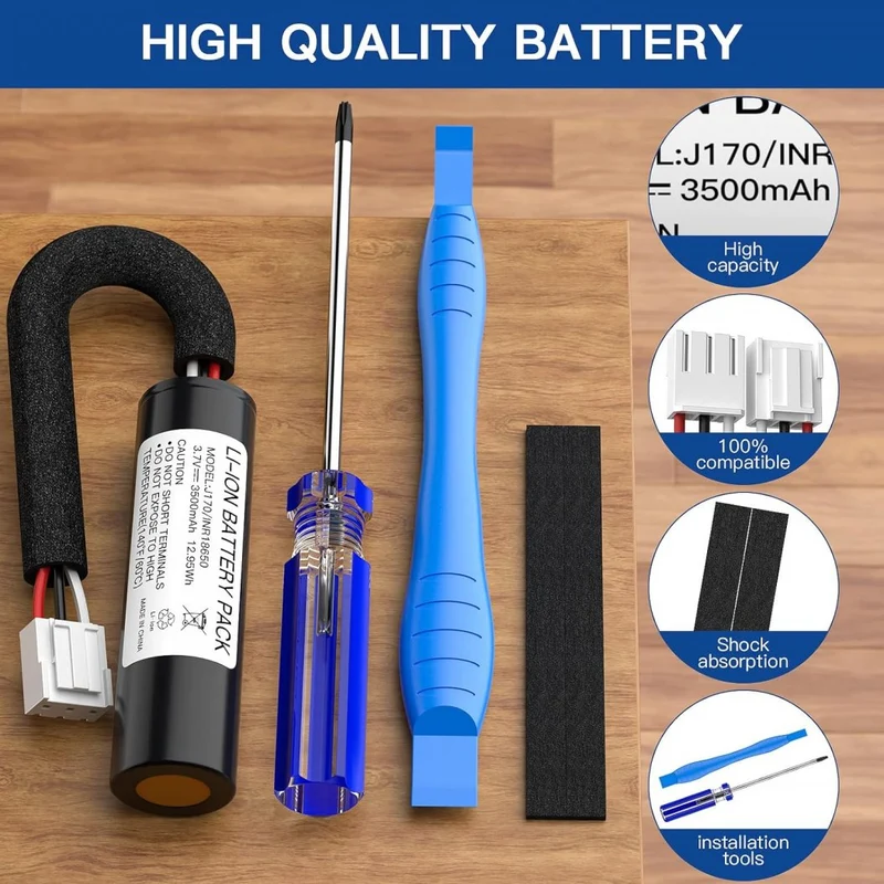 3.7V 3500mAh Rechargeable Replacement Battery for Harman Kardon Onyx Studio 1/2/3 Wireless Bluetooth Speaker