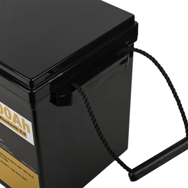 LiFePo4 12V 200AH Battery with Bluetooth BMS 12.8V Solar System Energy Storage Battery Pack for RV trailer