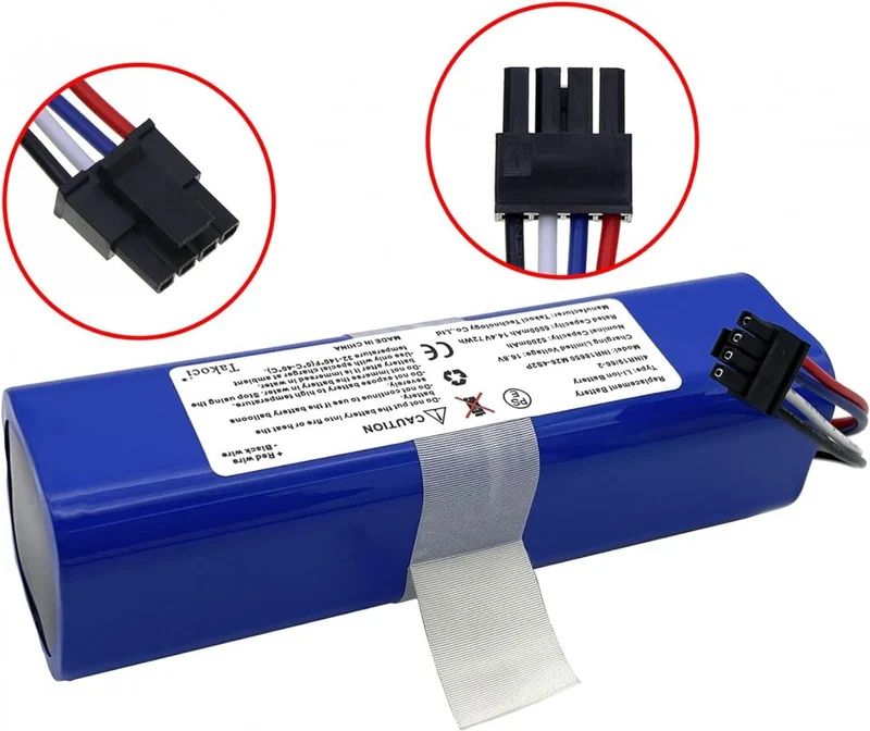 14.4V 5200mAh Battery for Eufy Robovac L70 Hybrid Series Robot Vacuum Lithium Ion Replacement Battery