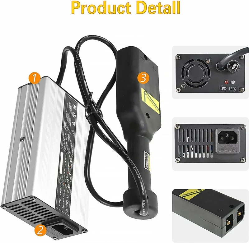 36 Volt 5 Amp Battery Charger Replacement for EZGO TXT Medalist Golf Cart