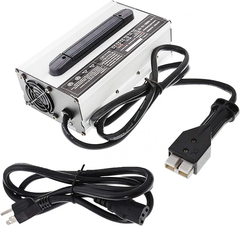 36V 15A Battery Charger Replacement for EZGO Marathon Golf Cart SB50 Style Plug Handle