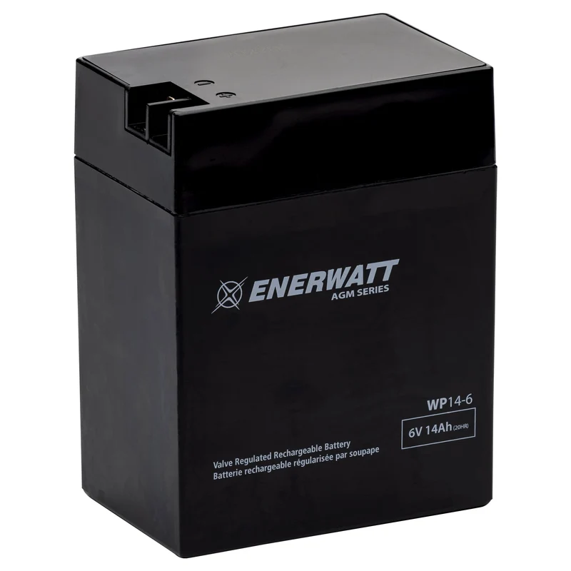 WP14-6 AGM Battery 6V 14Ah T1/T2