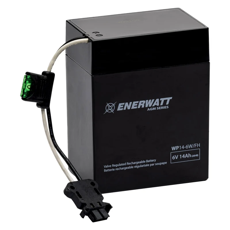 WP14-6W/FH AGM Battery 6V 14Ah FH Plug for Toy Vehicles