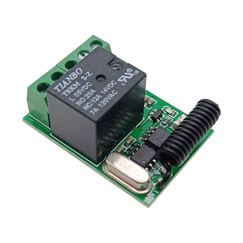 1 Voie CC 5~12V Mini Module Relais Kit Interrupteur Télécommande Sans Fil (Modèle: 0020647)