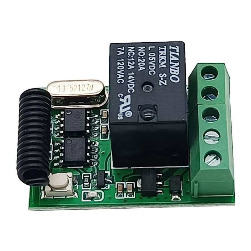 1 Voie CC 5~12V Mini Module Relais Kit Interrupteur Télécommande Sans Fil (Modèle: 0020647)