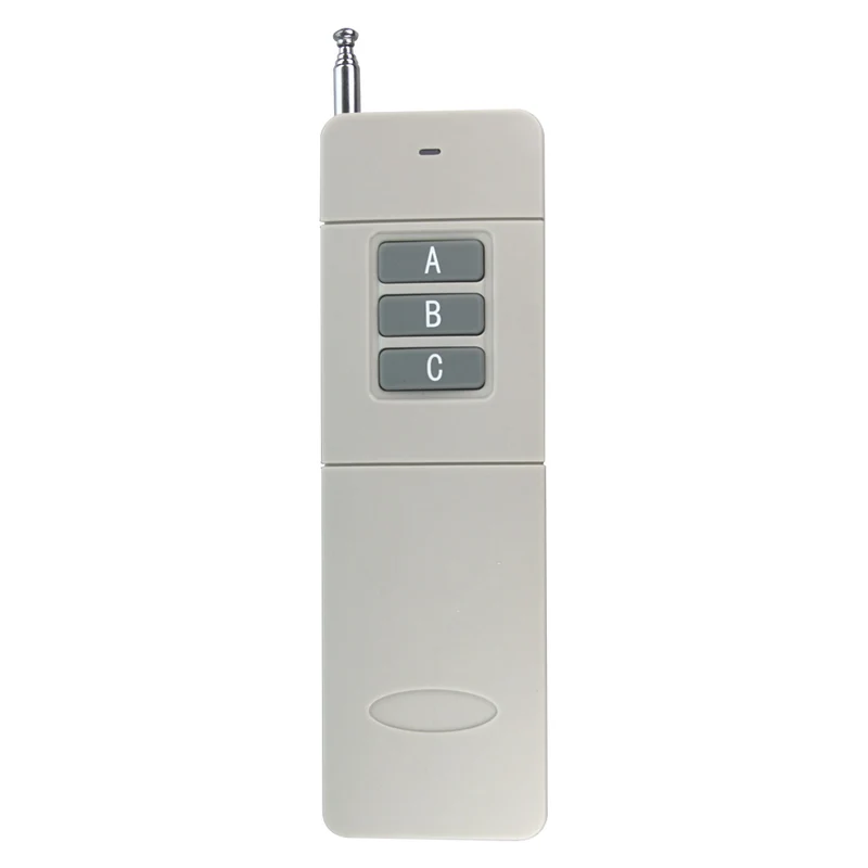 1000 Mètres 3 Boutons Télécommande Sans Fil Universelle ou Émetteur Radio (Modèle: 0021025)
