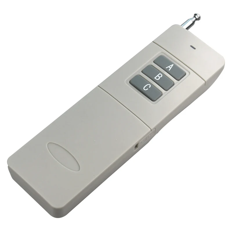 1000 Mètres 3 Boutons Télécommande Sans Fil Universelle ou Émetteur Radio (Modèle: 0021025)