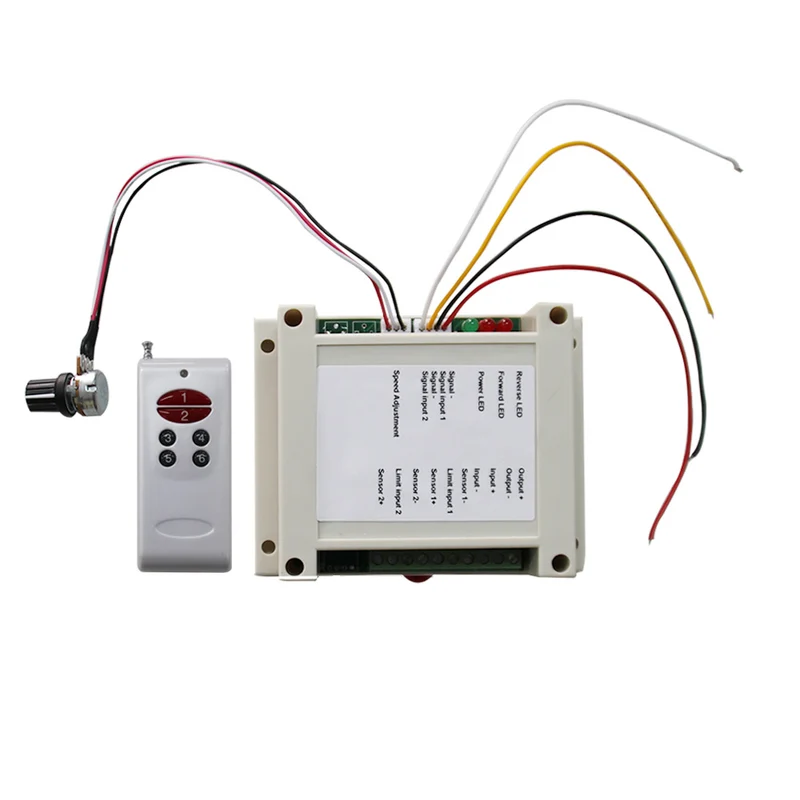 Régulateur Vitesse du Actionneur Linéaire Télécommandé Sans Fil Avec Interrupteur 12V 24V (Modèle: 0020151)