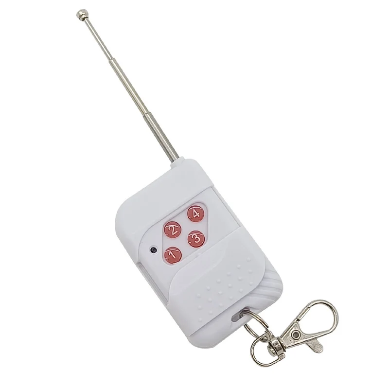 4 Boutons Télécommande Universelle Sans Fil 100 Mètres Émetteur RF (Modèle: 0021003)