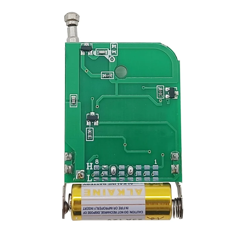 2 Boutons Télécommande Universelle Sans Fil 100 Mètres Émetteur RF (Modèle: 0021001)