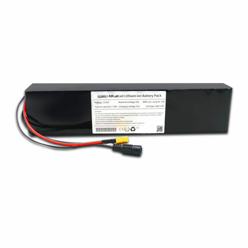 10S3P 36V 8Ah 18650 Lithium Ion Battery Series Battery 100W-500W Electric Scooter m365