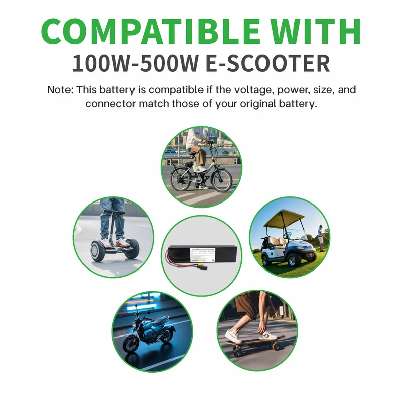 10S3P 36V 8Ah 18650 Lithium Ion Battery Series Battery 100W-500W Electric Scooter m365