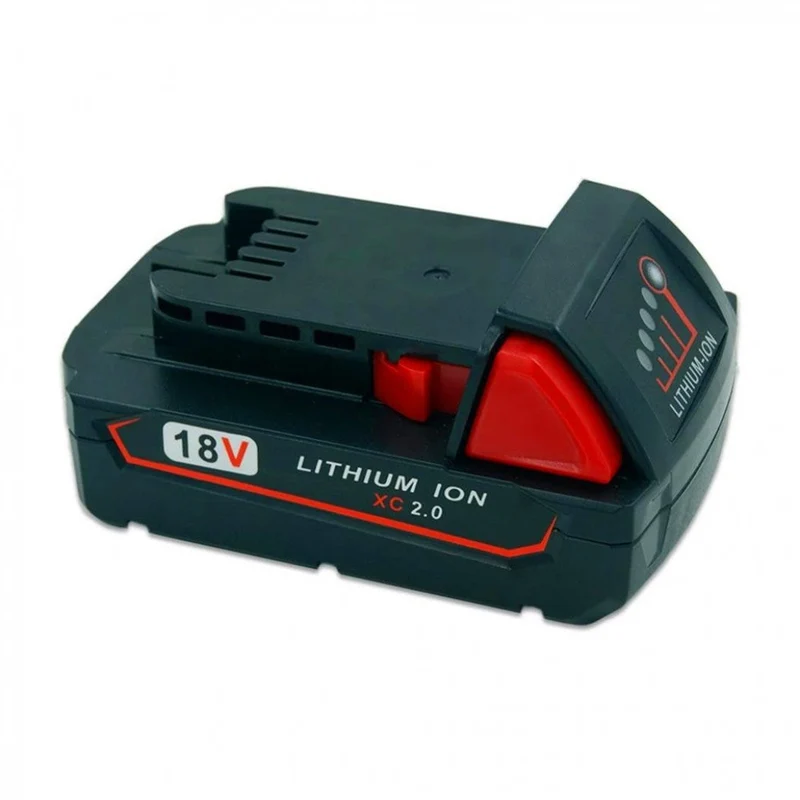 2PCS 18V 3000mAh Li-Ion Power Tool Replacement Battery for Milwaukee M18 48-11-1820