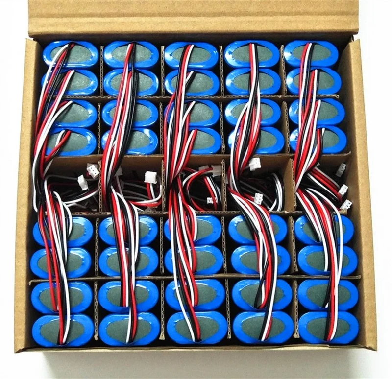 NTC Protected 7.4V 18650 2s1p 2600mAh Battery with Board and Connector 2.0-3P/2.54-3P