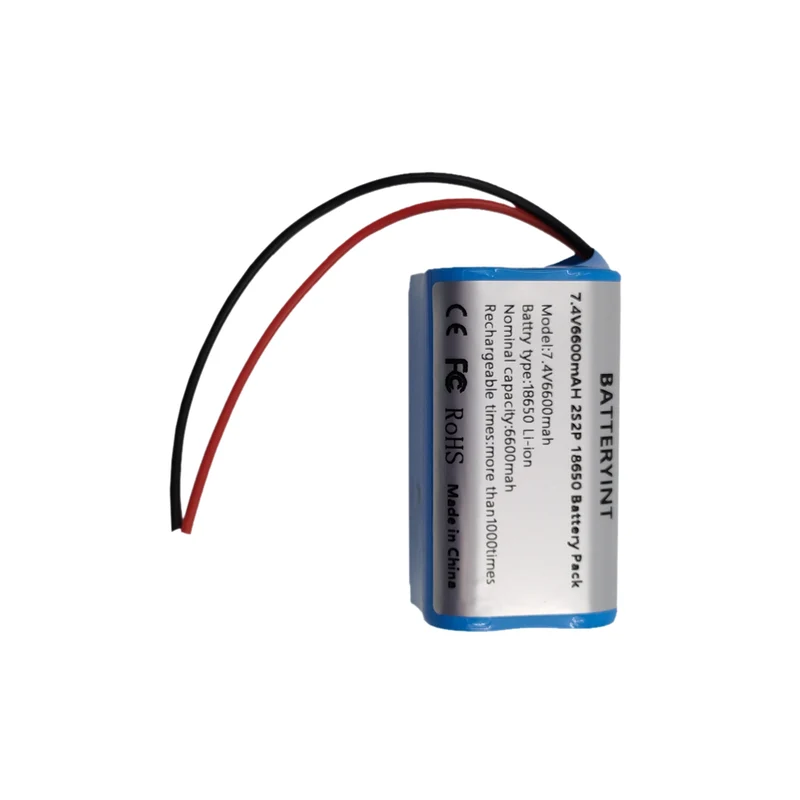 7.4V 6600mAh 2s2p Lithium Ion Battery Amplifier Speaker Electric Bike