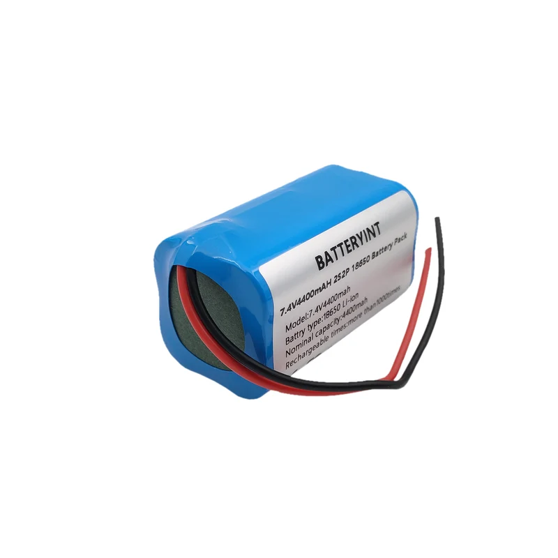 7.4V 2S2P 4.4AH 18650 Lithium Ion 4400mAh Battery With PCB Cable Electric Vehicle