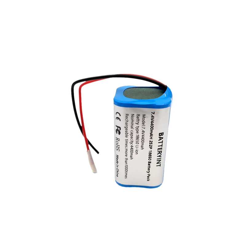 7.4V 2S2P 4.4AH 18650 Lithium Ion 4400mAh Battery With PCB Cable Electric Vehicle