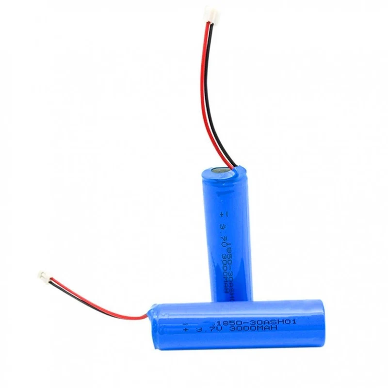3pcs Li-Ion 18650 3.7V 3000mAh Battery 18650 Large Belt PCB Wire Plug