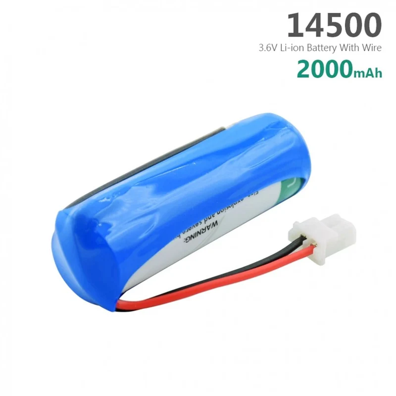 3.6V 14500 2000 MAh Li-SOCl2 AA ER14505 Battery For Mac Computer Remote Control Flashlight