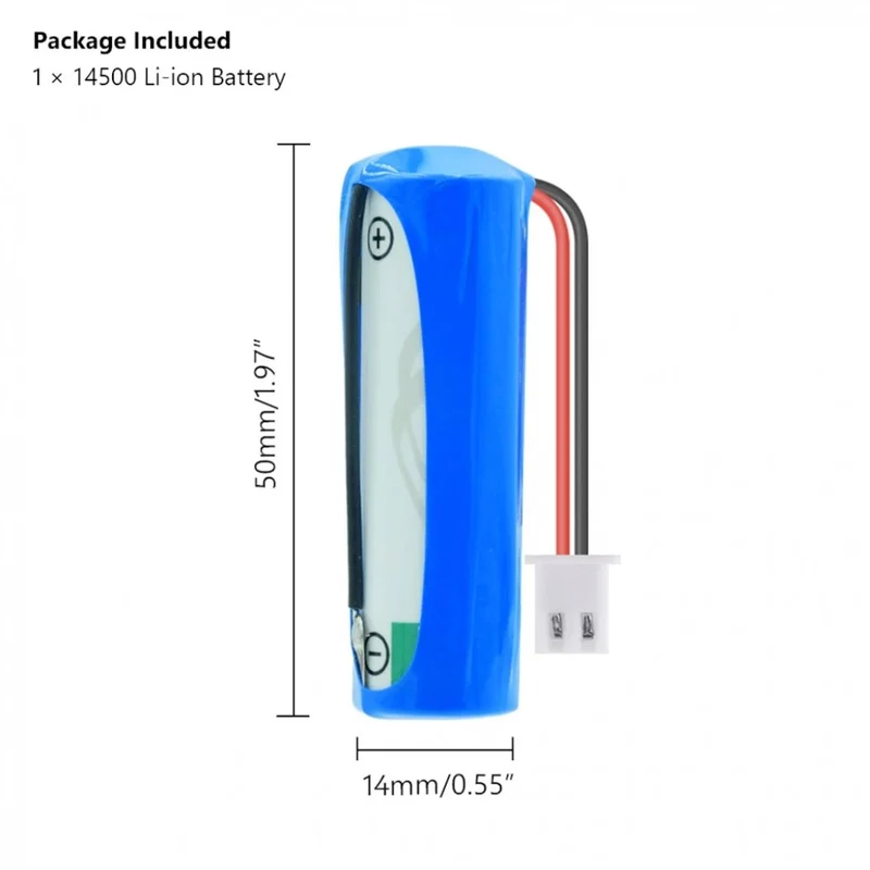 3.6V 14500 2000 MAh Li-SOCl2 AA ER14505 Battery For Mac Computer Remote Control Flashlight