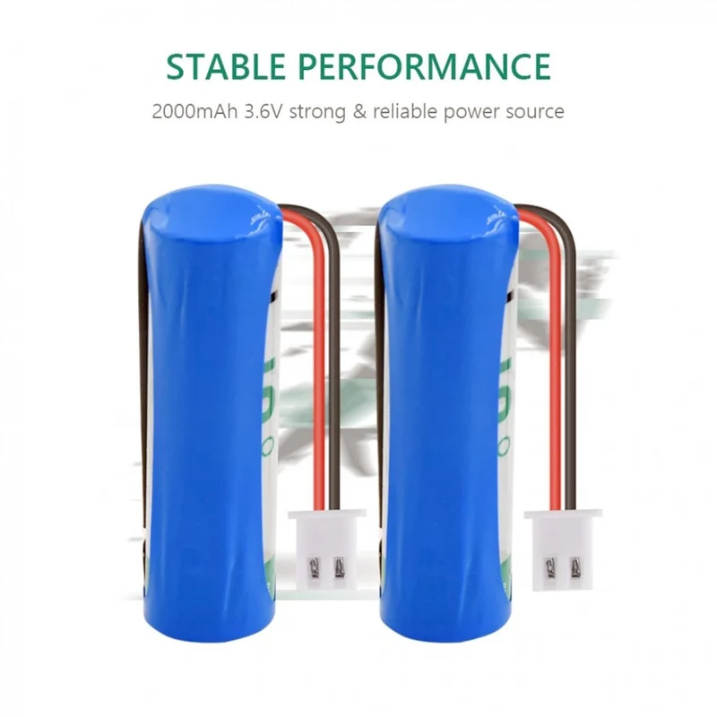 3.6V 14500 2000 MAh Li-SOCl2 AA ER14505 Battery For Mac Computer Remote Control Flashlight