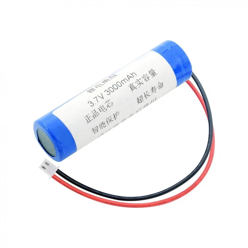 3.7V 3000mAh 18650 Lithium Li-Ion Batteries Rechargeable With XH 2.54 Connector For Rc Boat Power Bank