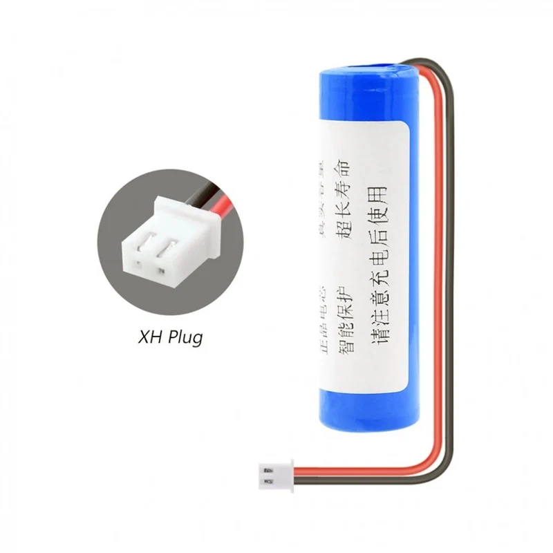 3.7V 3000mAh 18650 Lithium Li-Ion Batteries Rechargeable With XH 2.54 Connector For Rc Boat Power Bank