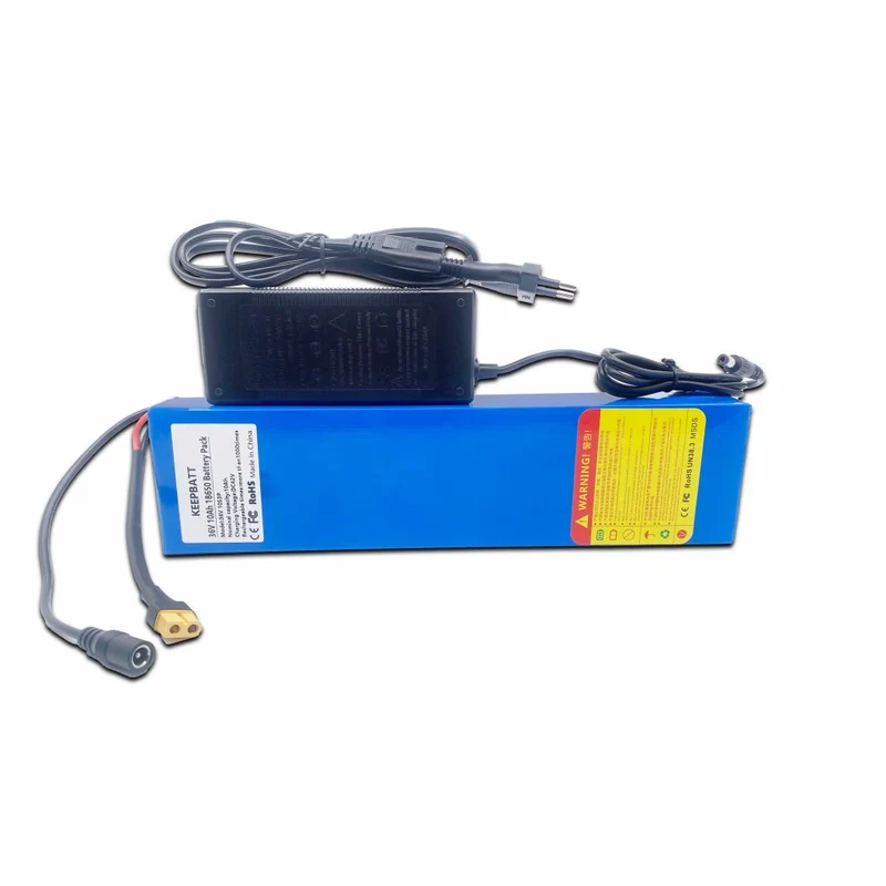 36V 10Ah 10S3P Scooter Replacement Battery 15A BMS for 250W 600W E-bike Scooter