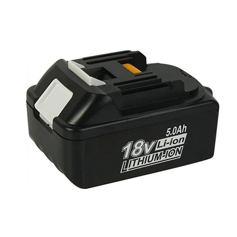 18V 5.0Ah Lithium-Ion Replacement Battery for Makita BL1860, BL1850B, BL1850