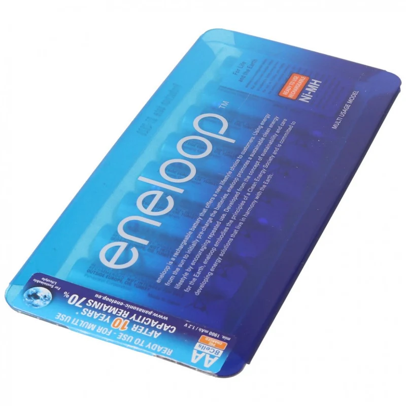 8 Pieces 1900 MAh 3utga AA Min Eneloop Standard Battery 1 Pack
