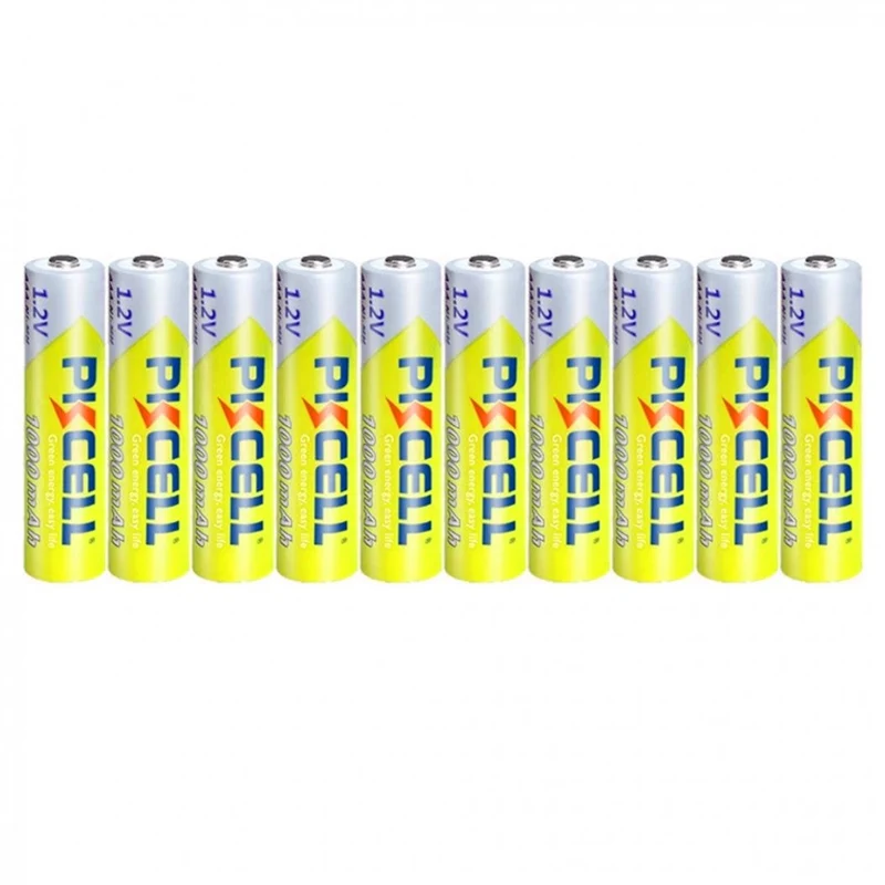 10PCS 1.2 V NI MH AAA Battery 3A 1000MAH Rechargeable Battery Battery for Flashlight Toy