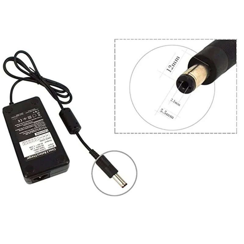 Charger Power Supply for Battery 36V Lithium Ion for E-bike / Electric Bike ACK4201 C060L1001