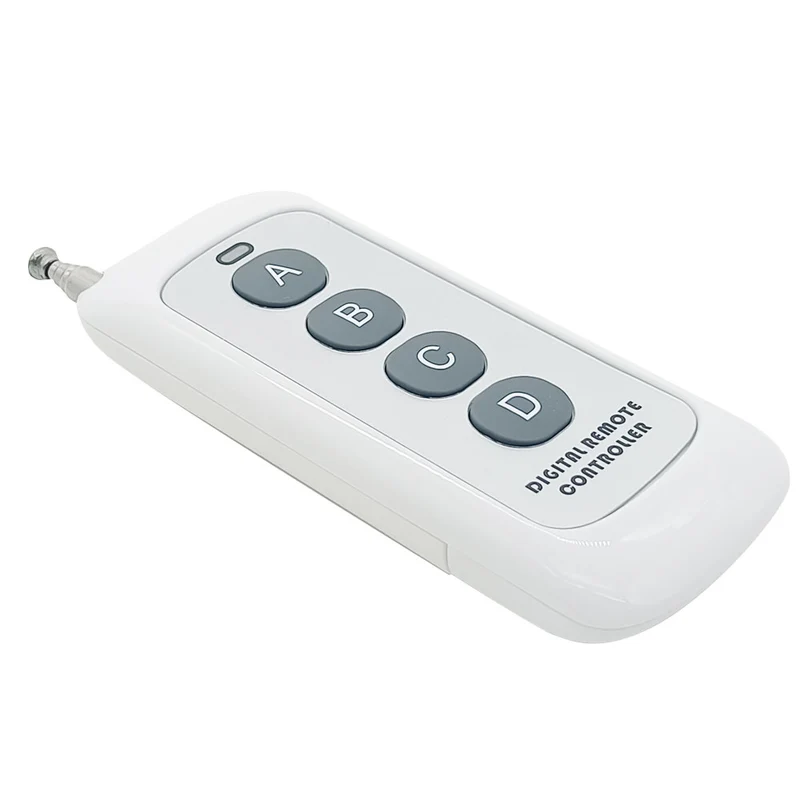 500 Mètres 4 Boutons Télécommande Sans Fil Universelle 433MHz (Modèle: 0021012)