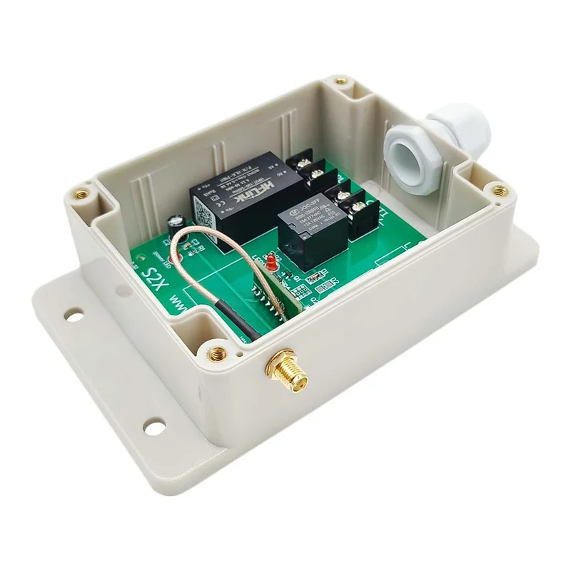 230V 10A Kit Interrupteur Télécommande Sans Fil Sortie CA 1 Voie (Modèle: 0020392)