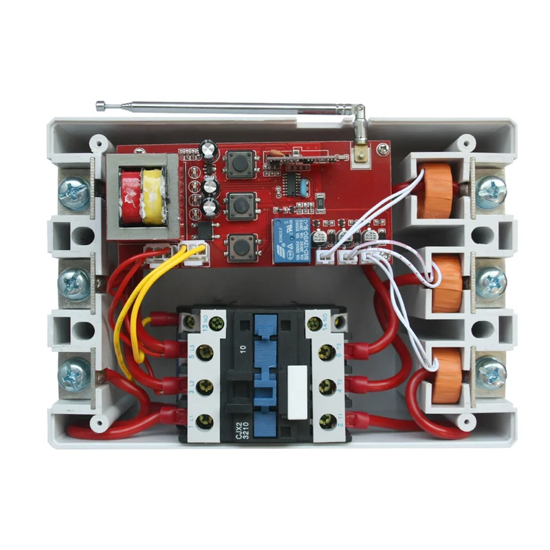 Triphasée 380V Kit Interrupteur Télécommande Sans Fil 4KW 8KW (Modèle: 0020706)