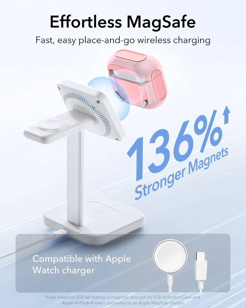 AirPods 5 Orbit Hybrid Magnetic Case - Pink