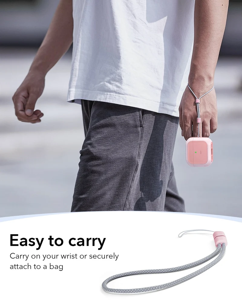 AirPods 5 Orbit Hybrid Magnetic Case - Pink