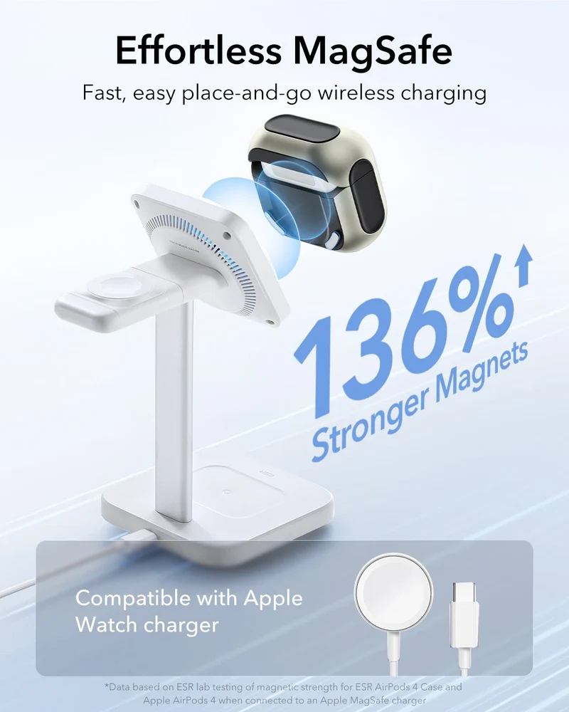 AirPods 5 Orbit Hybrid Magnetic Case - Titanium
