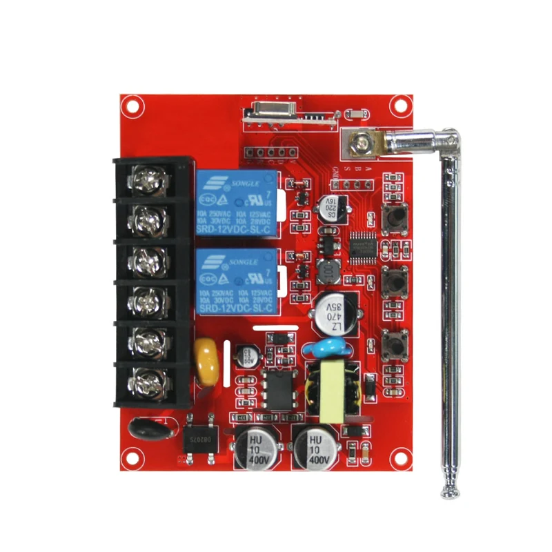 75~400V Interrupteur Sans Fil 2 Canaux 10A Récepteur (Modèle: 0020695)