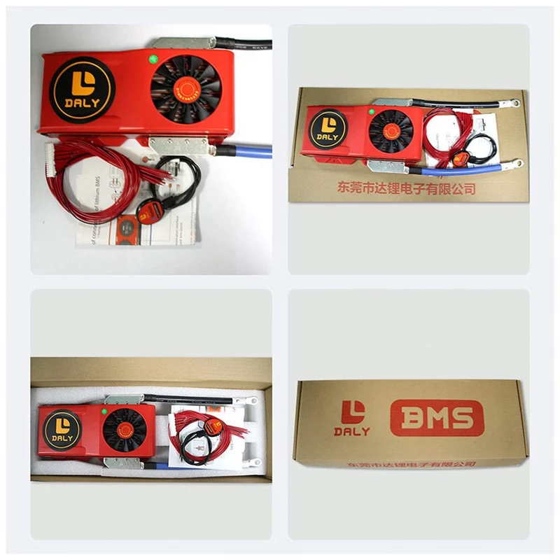 Daly Smart Bms Li-ion 7S 24V 200A with Fan Bluetooth 52130235